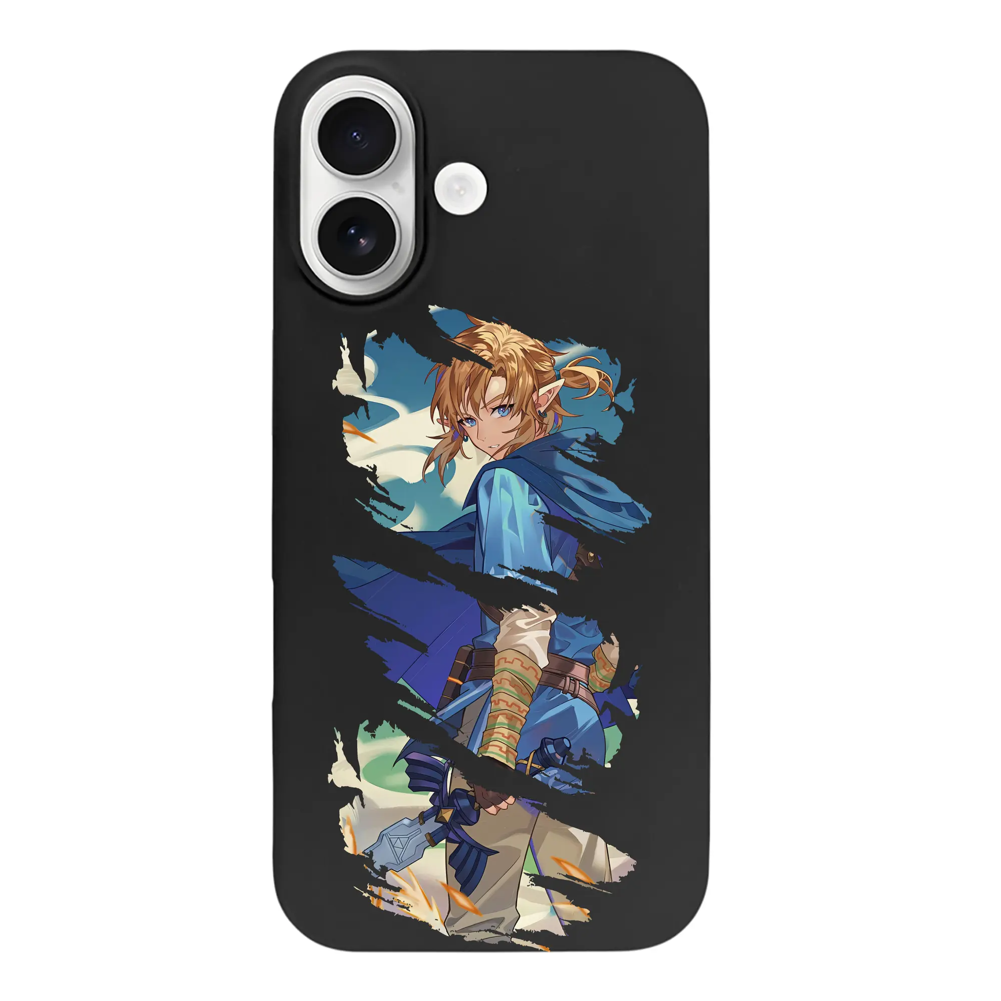 ゼルダの伝説 グッズ,リンク - iPhone 17 シリーズ シリコンケース 薄型 耐衝撃 指紋防止 ソフトタッチカバー 精密フィット 傷防止 保護ケース iPhone 17/17 Air/17 Pro/17 Pro Max 対応